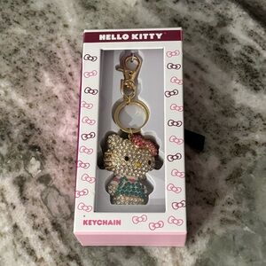 Hello Kitty Blinged Out Key Chain Bag Charm